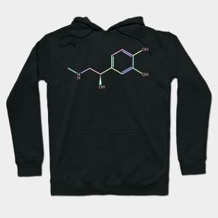 Adrenaline Kawaii Pastel Rainbow Molecule Hoodie